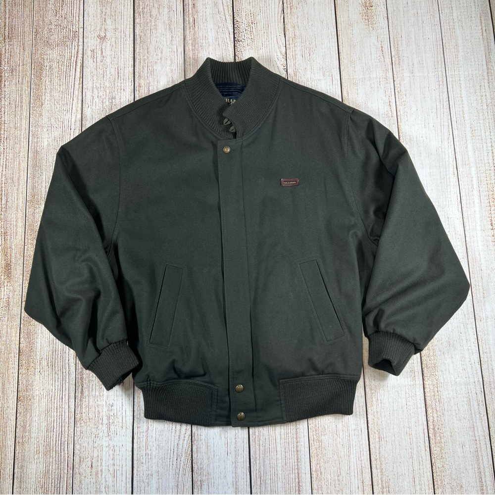 Paul and Shark Yachting Wool Blend Bomber Jacket Made In Italy, Size L